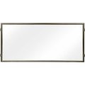 Lavi Industries , Hinged Frame Sign Panel/Barrier, , 60" x 30", Satin Aluminum 50-HFP1002/MB/CL